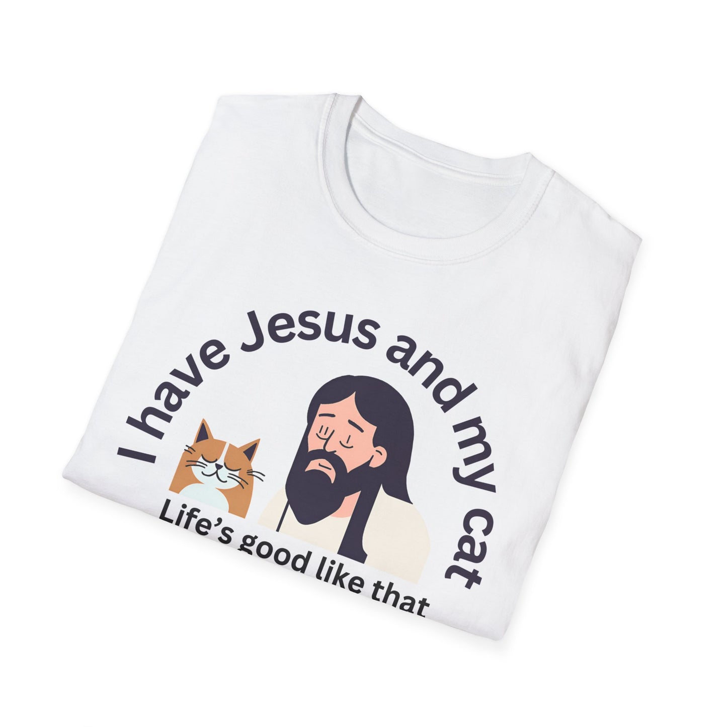 Jesus Cat t-shirt